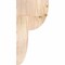Ekena Millwork Crestline Rough Sawn Corbel, Douglas Fir, 4"W x 12"D x 24"H COR04X12X24CRE00RDF - alternate 2